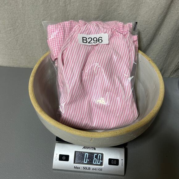 Vintage OshKosh Girls Romper Size 3-6 Months Pink Striped One Piece Made in USA - Picture 8 of 8